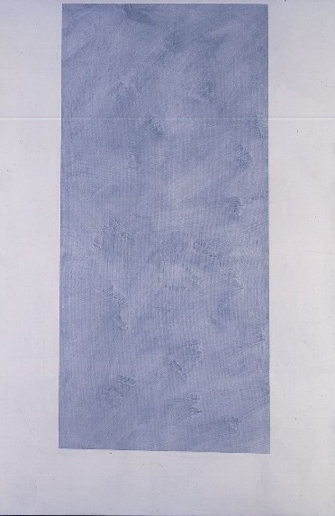 Jos Manuel Broto. "Pintura", 1976. Acrlico sobre lienzo. 195 x 130 cm. Coleccin de Javier Lacruz.