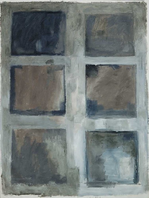 Manuel Salinas. "Sin título", 2005. Óleo / lino. 260 x 200 cm.